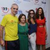 Viviane Araújo e Luiza Brunet participam do 'Charity Day 2014', na corretora de valores ICAP, na Barra da Tijuca, na Zona Oeste do Rio de Janeiro