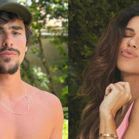 Mariana Rios trocou beijos com Bruno Montaleone em Fernando de Noronha