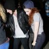Recentemente Kristen Stewart foi flagrada ao deixar uma boate na Califórnia. Na ocasião, a atriz estava acompanhada pelo amigo Taylor Lautner, também da saga 'Crepúsculo'