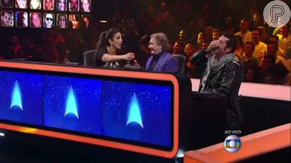 Fábio Jr. também cometeu uma gafe no programa 'Superstar' ao se referir aos ritmos musicais de xote e xaxado como xoxote. A plateia e os colegas desabaram de tanto rir