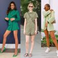 Verde é tendência! 5 variações da cor para usar neste verão com dicas de estilo e fotos de looks