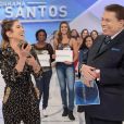 Patricia Abravanel se pronunciou sobre o futuro do pai e dono do SBT, Silvio Santos