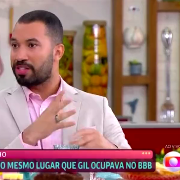 Gil do Vigor participou do 'Mais Você' na manhã desta quinta-feira (20) e comentou as comparações com Vyni e outros assuntos do 'BBB 22'