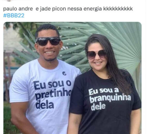 'BBB 22': web passou a produzir memes com a relação do casal shippado, de Jade Picon e Paulo André