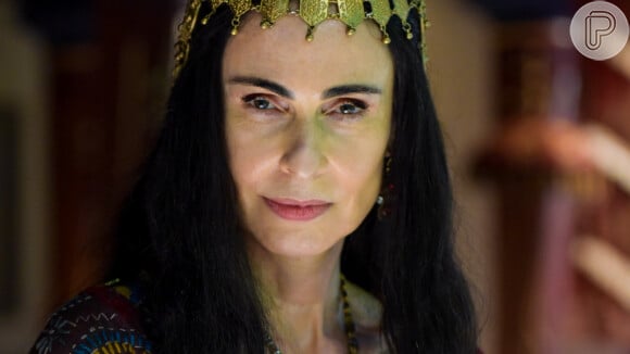 Novela 'Reis' traz Silvia Pfeifer como a Anainér, a rainha da Filístia