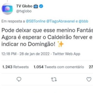 'BBB 22': segundo o portal TV Pop, Silvio Santos proibiu emissora de prestar apoio a Tiago Abravanel
