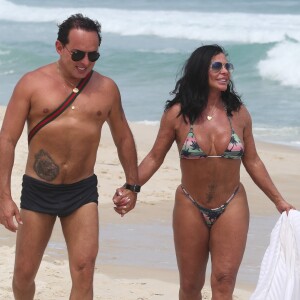 Gretchen, de 62 anos, e o saxofonista Esdras Souza se casaram em setembro de 2020