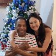  Pelé tem recebido apoio da esposa, Márcia Aoki 