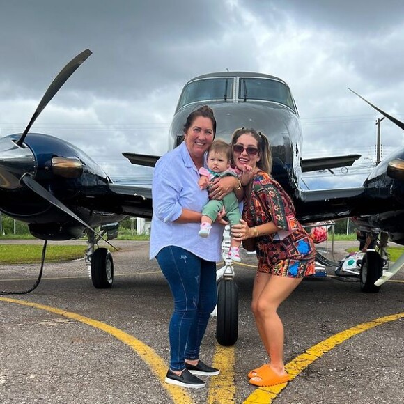 Mãe de Virgínia Fonseca chegou a brincar, dizendo que a neta, Maria Alice, come tudo o que oferecem
