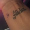 'Passarinho Aldinha nova tattoo', escreveu Xuxa ao postar a foto da tatuagem