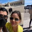 Gusttavo Lima e Andressa Suita curtem passeio a sós em famoso santuário religioso. Fotos!