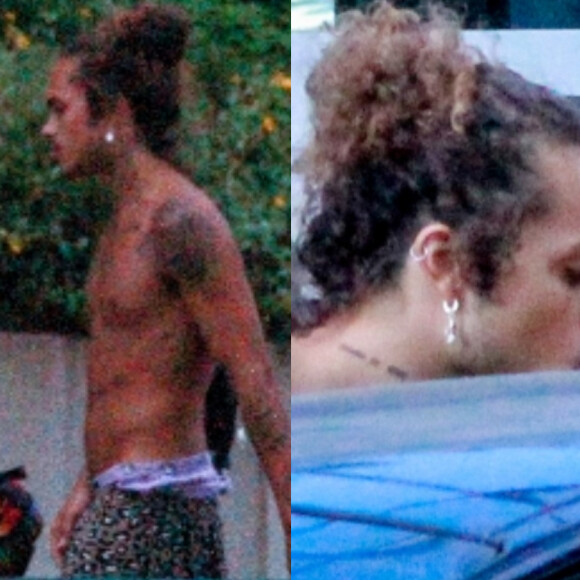 Vitão e Giullia Buscacio foram vistos juntos no Rio de Janeiro