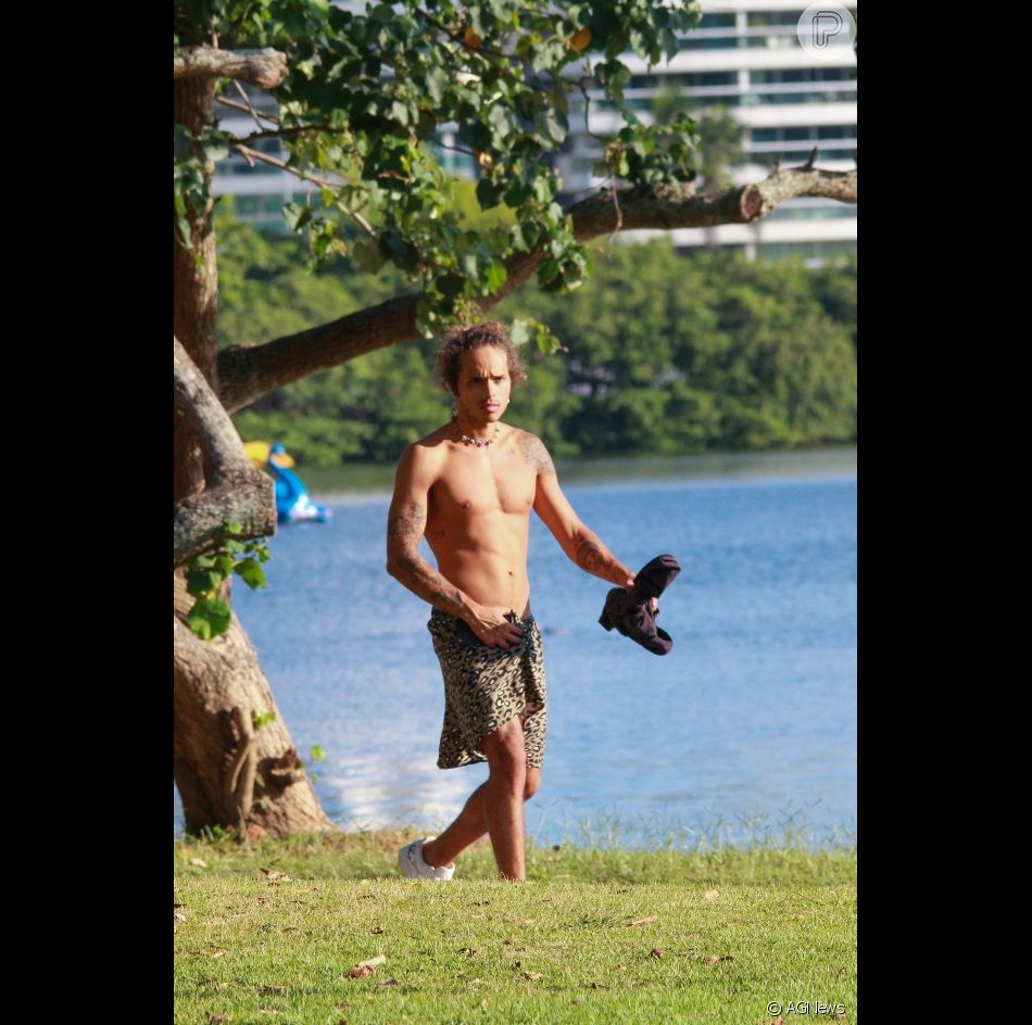 Vitão foi visto na Lagoa Rodrigo de Freitas, na Zona Sul do Rio de Janeiro
