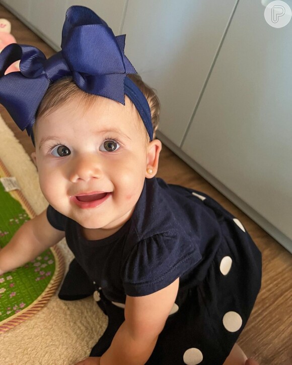 Filha de Virgínia Fonseca e Zé Felipe, Maria Alice, tem apenas 9 meses