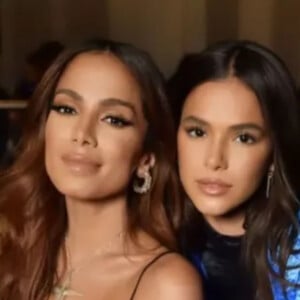 A amizade entre Anitta e Bruna Marquezine foi reatada