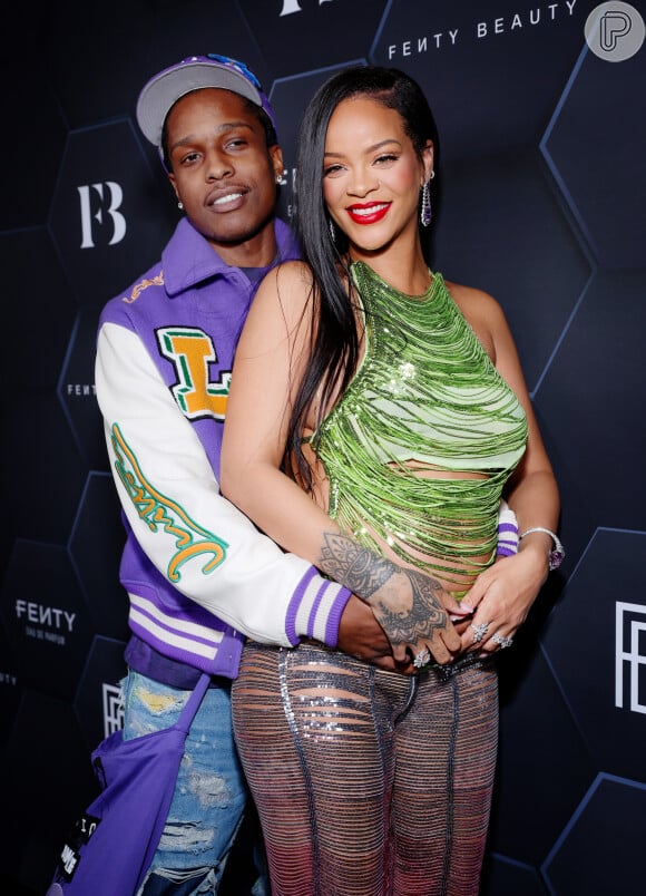 Grávida, Rihanna virá ao Brasil para acompanhar o namorado A$AP Rocky no Lollapalooza, segundo o portal Papelpop