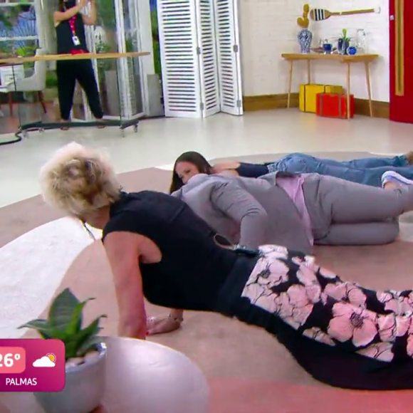 Aos 72 anos, Ana Maria Braga esbanjou disposição ao dançar coreografia de Anitta