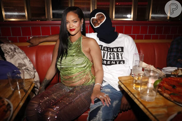 Rihanna está grávida de seu primeiro bebê com A$AP Rocky: casal ainda não revelou o sexo do herdeiro
