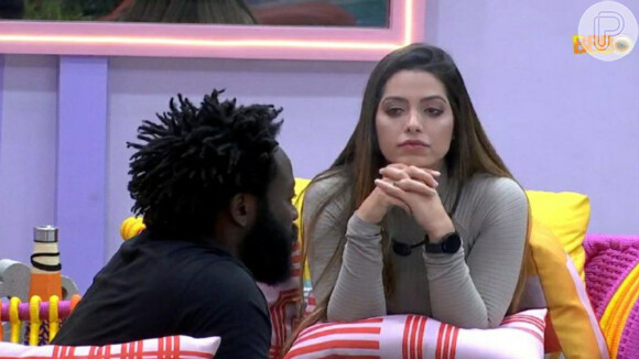 'BBB 22': Laís, no paredão com Douglas Silva e Eliezer, tem apoio de Bárbara Heck em disputa