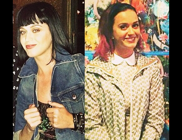 Katy Perry muda visual e adota cabelos vermelhos