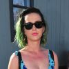 Katy Perry também já tingiu os cabelos de verde