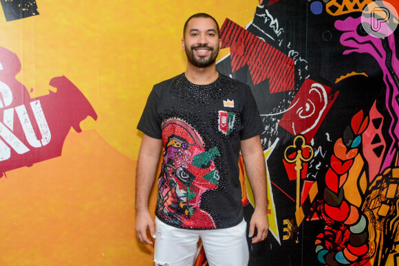Carnaval 2022: Gil do Vigor vestiu camisa da Grande Rio em ensaio da escola