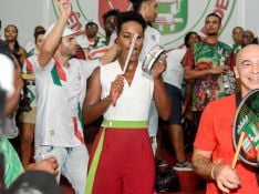 Carnaval 2022: Maju Coutinho surpreende com habilidade curiosa em ensaio da Grande Rio. Fotos!