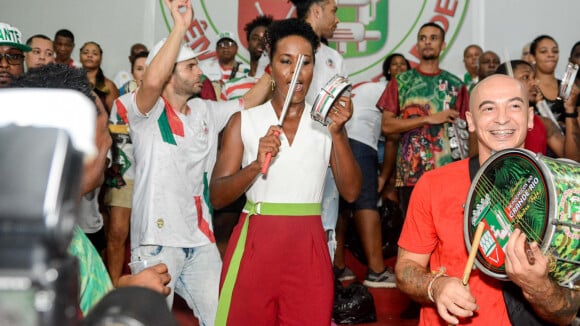 Carnaval 2022: Maju Coutinho surpreende com habilidade curiosa em ensaio da Grande Rio. Fotos!