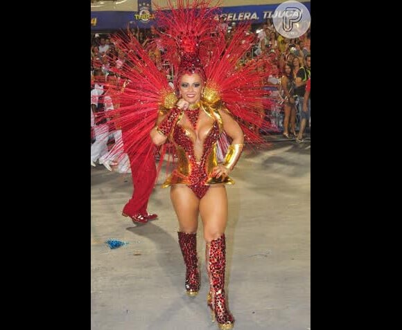 'Desde que me conheço por gente, sempre gostei de sambar, de Carnaval', contou Viviane Araújo