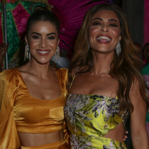 Camila Coelho e Juliana Paes em um evento de moda