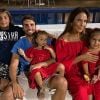 Ivete Sangalo e Daniel Cady são pais de Marcelo, de 12 anos, e das gêmeas Marina e Helena, de 4