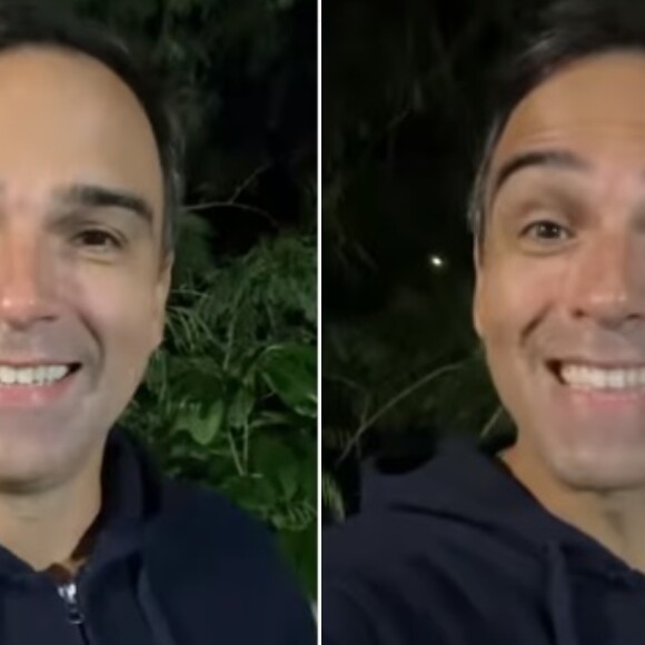 Tadeu Schmidt comemora 3,5 milhões de seguidores no Instagram