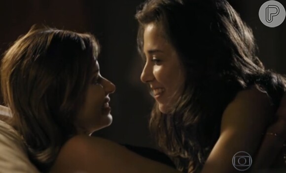 Angélica (Marjorie Estiano) namorou com Cristiane (Paula Burlamaqui), na série 'Eu Que Amo Tanto', do 'Fantástico'