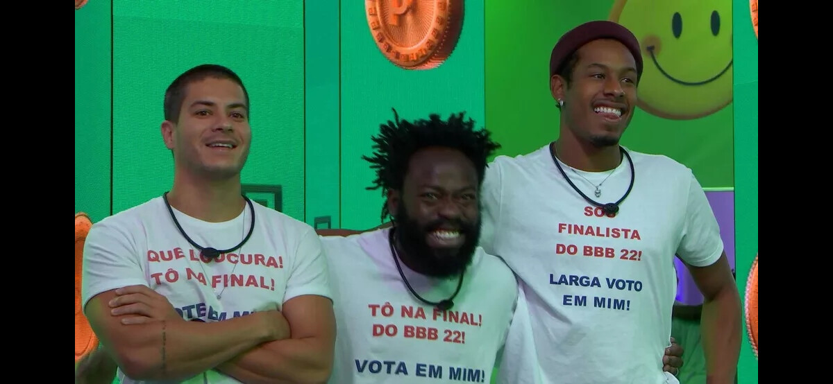 Foto: Final do 'BBB 22' deve seguir linha da disputa da final do 'BBB