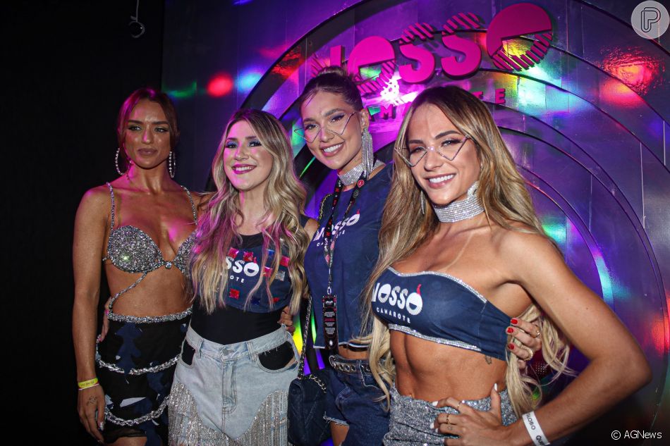 Virginia Fonseca pegou um jatinho no final de semana, mas não conseguiu prestigiar Sabrina Sato em desfile de carnaval
