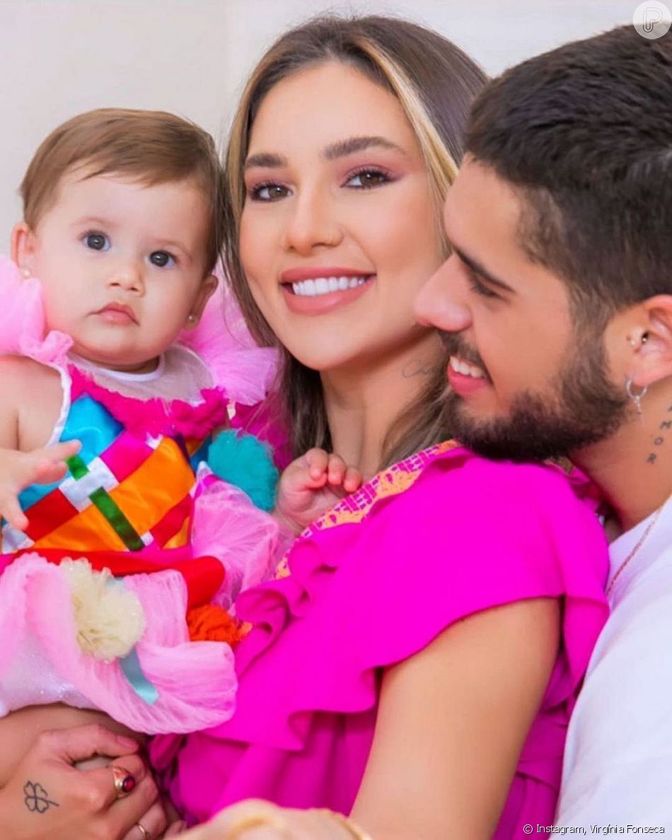 Virgínia Fonseca e Zé Felipe são pais de Maria Alice, 11 meses