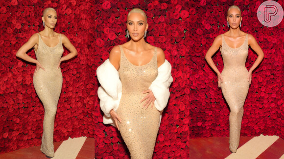 14h no salão e 7 kg a menos em 3 semanas: tudo sobre look 'Marylin' de Kim Kardashian no MET Gala