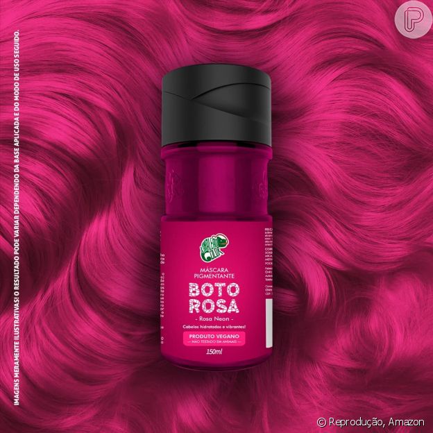 Máscara Pigmentante Boto Rosa, da Kamaleão Color