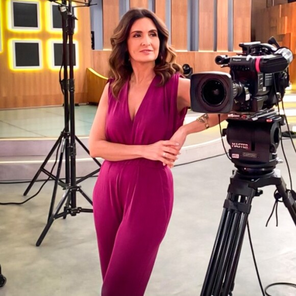 Após a confirmação da redução salarial, Fátima Bernardes ainda não teria chegado a um acordo com a Globo