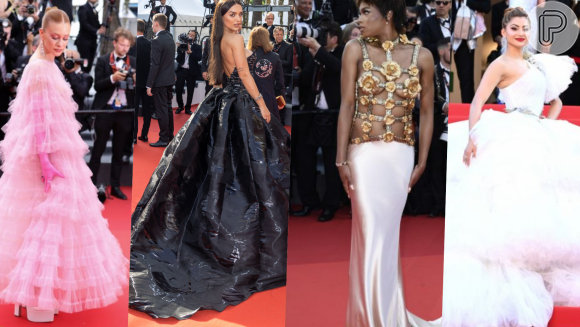 Moda de Cannes 2022: veja looks exóticos e diferentões de famosas do Brasil e de todo o mundo