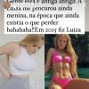 Equipe de Maíra Cardi postou um 'antes e depois' de Luísa Sonza
