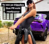 Anitta apareceu com Lamborghini roxa avaliada em R$ 3 milhões