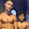 Cristiano Ronaldo surpreendeu ao publicar uma foto com o filho, Cristiano Ronaldo Jr.