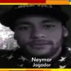 Neymar gravou depoimento de aniversário para Lais Souza: 'Muitas felicidades, que Deus te abençoe muito. Um grande beijo!'