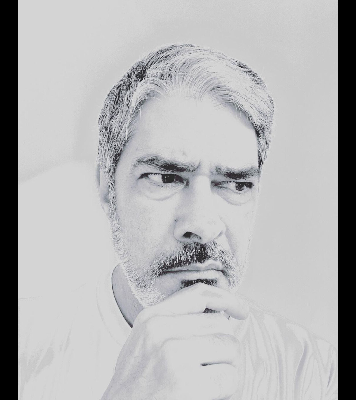 Foto: William Bonner deve comandar o debate com os candidatos à