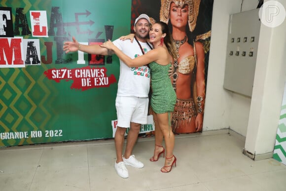 Paolla Oliveira sobre namoro com Diogo Nogueira: 'Tem algo novo nesse relacionamento para mim: está tudo bem mostrar a mulher Paolla'