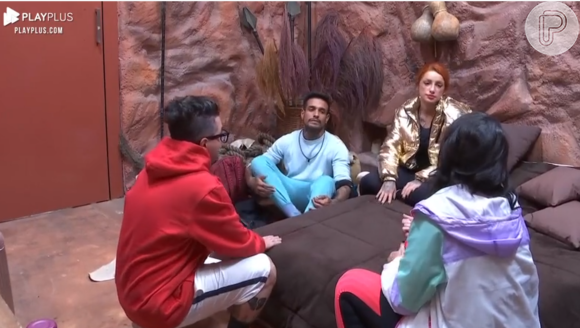 'Power Couple Brasil': Pe Lanza e Anne se enfurecem com brincadeiras de Matheus e Brenda: "Vocês vão ter que aturar"