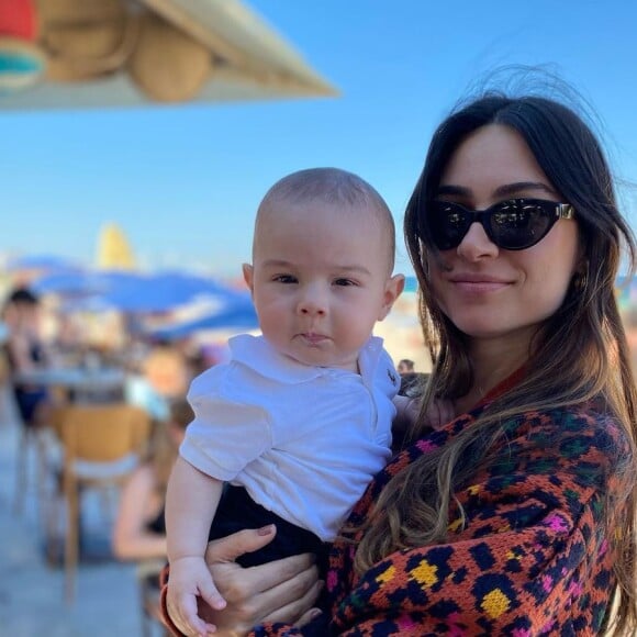 "Como falei pra vocês eu tinha ele todo em mente e a @lilibee colocou no papel e fez acontecer.", contou Thaila Ayala