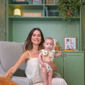 A atriz Thaila Ayala, de 36 anos, compartilhou fotos do quarto do seu filho Francisco, que nasceu no início do mês de dezembro de 2021