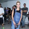 Carolina Dieckmann posa em camarote em show de Ivete Sangalo
